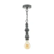 Eglo 49707 - Luster na lancu CHEPSTOW 1xE27/60W/230V
