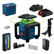 BOSCH Stavební rotacní laser GRL18V-4-34CVG + WM5 0601061H02