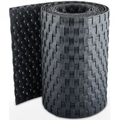 LEGI Ograjni trak LEGI 19 x 255 cm, temno siva