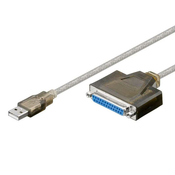 Goobay USB / D-SUB 25-pin kabel, paralelni, za pisač, 1,5 m