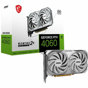 nVidia GeForce RTX 4060 8GB 128bit RTX 4060 VENTUS 2X WHITE 8G OC graficka karta