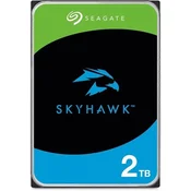 Seagate SkyHawk 3,5 2000 GB unutarnji SATA III 5400 o/min 256 MB 24/7 tvrdi disk ST2000VX017
