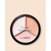 The Saem Trojni korektor za obraz Cover Perfection Triple Pot Concealer - 4.5 g, 4.5 g, 4.5 g No.5 Dark Up Beige