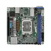 ASRock EC266D2I, 1xSKT LGA 1700, Intel E-2400, C266, SATA, NVMe, 1xM.2, 2xGbE, IPMI