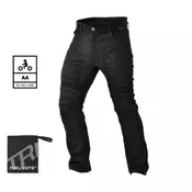 Motoristične jeans hlače Trilobite Parado 661 - regular fit, črne