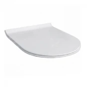 WC daska HATRIA FUSION mat bela slim softclose