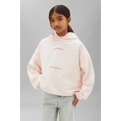 Calvin Klein Jeans pulover s kapuco otroški z bombažem