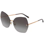 DOLCE & GABBANA Ženske naocare za sunce 0DG2204 12988G64, Zlatne