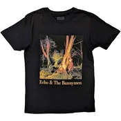 Echo & The Bunnymen Crocodiles Black L Majica