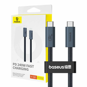 slomart baseus flash 2 240w 1m kabel za hitro polnjenje iz USB v USB-C (črn)
