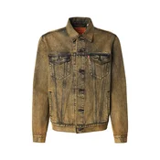 LEVIS  Prehodna jakna THE TRUCKER sepija/črna
