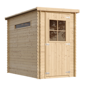 Timbela Lesena vrtna lopa - 239x144xH198 cm/2.63 m2 - Vrtna hiša s podi - TIMBELA M306+M306G, (21780519)
