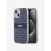 Etui za telefon Dkny iPhone 15 / 14 / 13 6.1 mornarsko modra barva, DKHMP15SHRHSEB