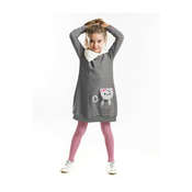 mshb&g Shawl Collar Cat Pocket Girl Dress