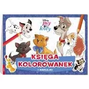 Disney Psy & Koty. Księga kolorowanek