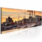 Slika - Port in Hamburg 150x50