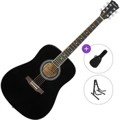 Pasadena SG028 Standard SET Black Akustična kitara