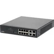 AXIS 01191-002 omrežni preklopnik Upravljen Gigabit Ethernet (10/100/1000) Napajanje preko Ethernet (PoE) Črn