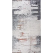 Siva/slonokoščena pralna preproga 80x150 cm Abstract Colors – Vitaus