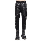 Moške hlače DEVIL FASHION - London Punk Slim Fit Punk - PT115