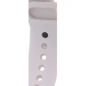 Zapestnica za Xiaomi Mi Band 3/4, silikonska - sivo-bela