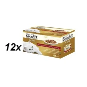 Gourmet Gold komadići mesa u umaku 12x 85g (4x85 g)