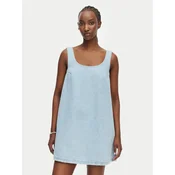 Roxy Jeans obleka Beach Flow ERJDD03007 Modra Regular Fit