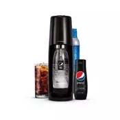 SodaStream Spirit Black Pepsi megapack