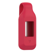 Silikonski ovitek z zaponko za Garmin Vivofit Jr./Vivofit Jr. 2/Vivofit Jr. 3 - magenta