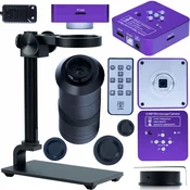 Rosfix PUPPIS PINK PRO KMPPP-HDMI-USB 51MP DIGITALNI MIKROSKOP S KAMERO, PLATFORMO IN OBJEKTIVOM ODM-100X, (22084130)