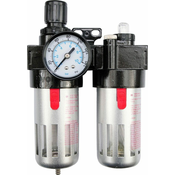 Vorel Regulator zračnega tlaka 1/2, 0-1MPa, s filtrom in mazanjem