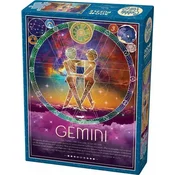 Cobble Hill Puzzle Zodiak: Dvojčki 500 kosov