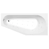 POLYSAN Eleganten SPA Hidromasažni Sistem PROJEKTA R 160x80cm s Chrom Hidro-Air Tehnologijo