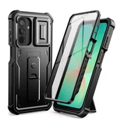 slomart Etui Tech-Protect Kevlar Cam+ za Samsung Galaxy A26 5G - črno