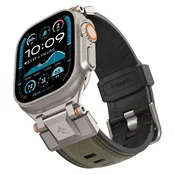 Najlonski pas Spigen DuraPro Armor za Apple Watch (42/44/45/46/49mm) - military green