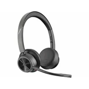 Slušalice HP Poly Voyager 4320-M Microsoft Teams Cert Headset +BT700 dongle +Charging Stand/USB-C