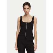 Calvin Klein Top LV044G235G Črna Regular Fit