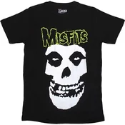 Misfits Majica Skull & Logo Unisex Black XL