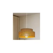 Viseci luster BOHO 1xE27/60W/230V, precnik 40 cm, bež