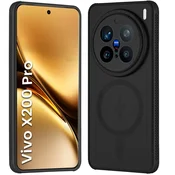 GS Ovitek za Vivo X200 Pro 5G, MagSafe, črn