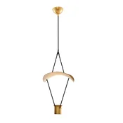 Wallity Luster L1330, 120cm, 1x7W, LED, 3000K, Zlatne boje