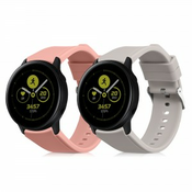 2x Narukvica za Samsung Galaxy watch 5 / Watch 5 Pro - siva