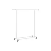 Songmics Oblečni regal 454x92x160 cm bela