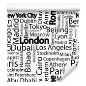 Tapeta City World za dnevno sobo in spalnico 50x1000 cm