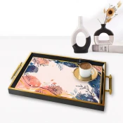 Aberto Design Poslužavnik TPA9798 50 x 29 x 3.5 cm, Šareni