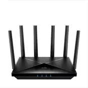 CUDY Bežicni ruter sa dvopo?asnim Wi-Fi 7 Be6500 Cudy Wr6500H, sa 6 antena, 1X 1G WAN portom, 4X Lan 100/1000 portova