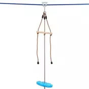 VEVOR Komplet Zipline 52 ft 1000x100x100 mm Zunanji 500 lb nosilnost