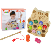 slomart Lesena igra Ribolov LEAN TOYS (2 palici)