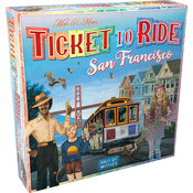 Društvena igra Ticket To Ride: San Francisco - obiteljska