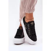 Womens fabric platform sneakers Lee Cooper